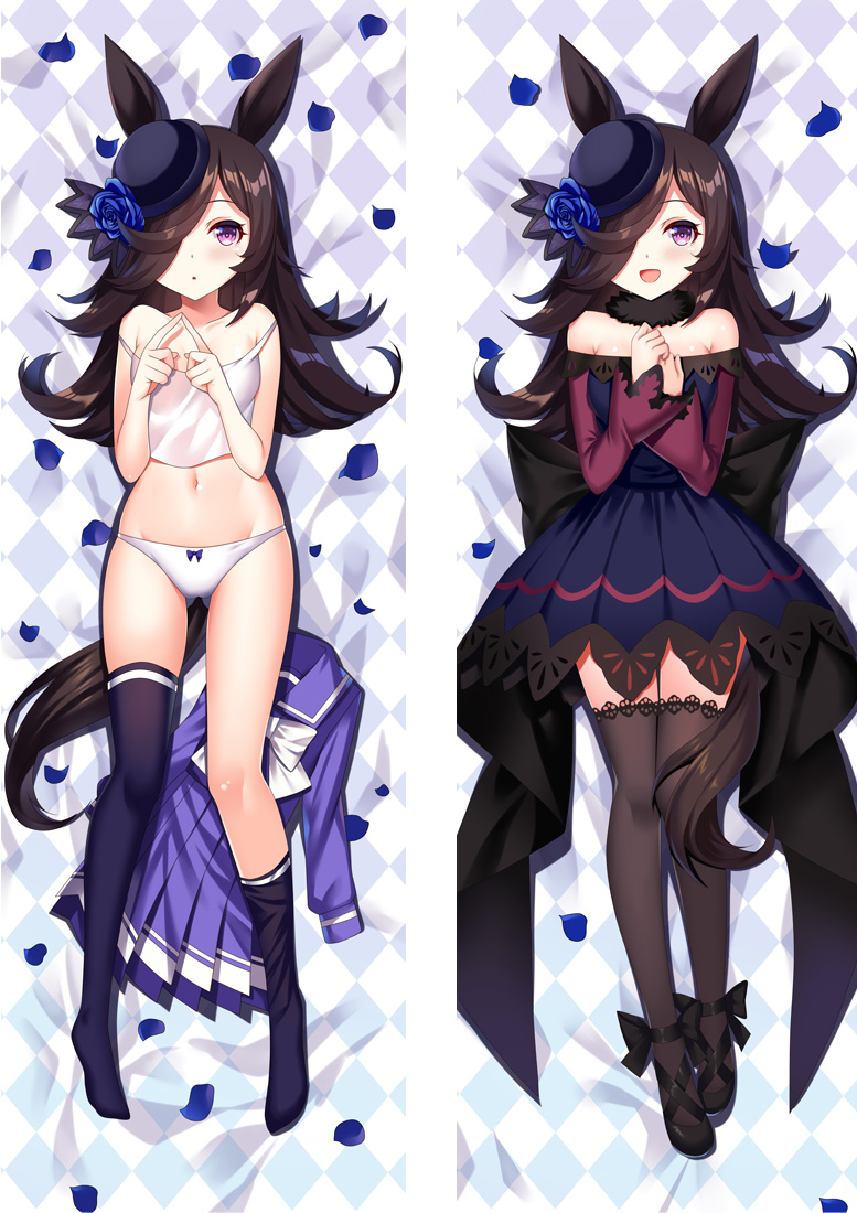 Uma Musume Pretty Derby Rice Shower Dakimakura 3d pillow japanese anime pillowcases