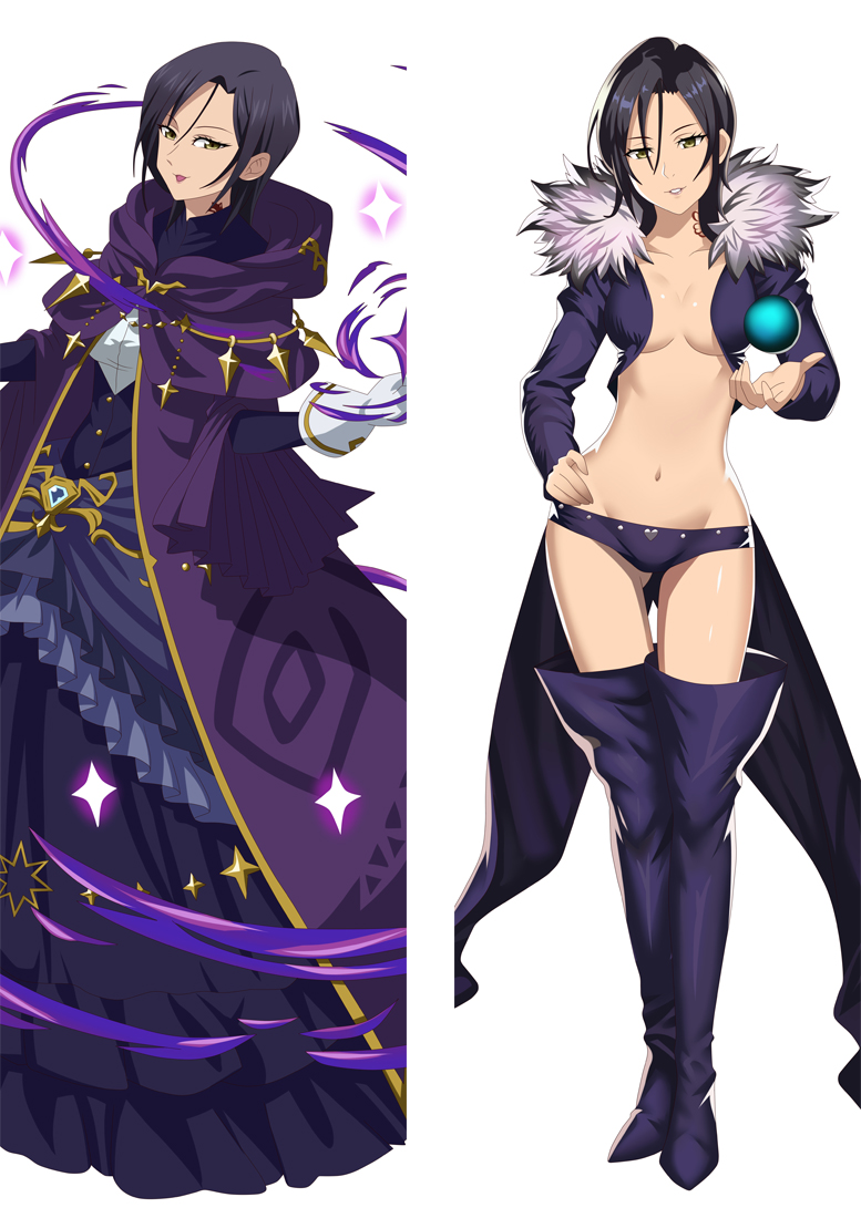 The Seven Deadly Sins Merlin Anime Dakimakura Pillow 3D Japanese Lover Pillows