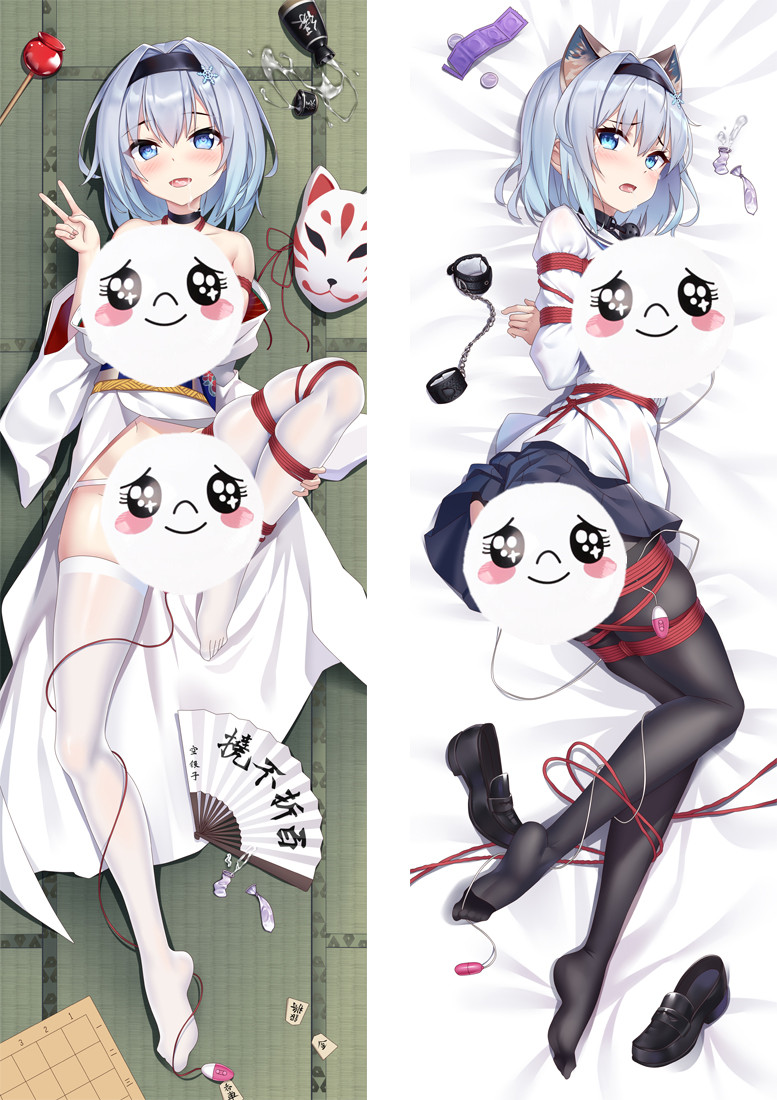 The Ryuo\'s Work is Never Done! Ginko Sora Anime Dakimakura Pillow 3D Japanese Lover Pillows