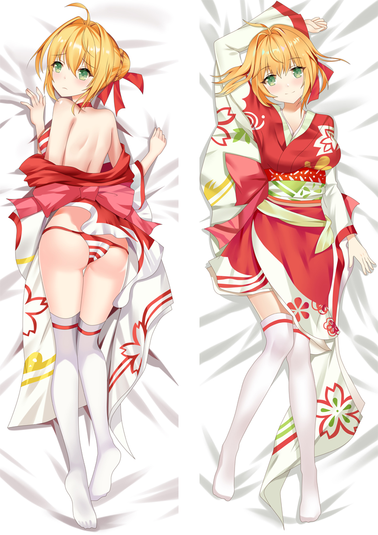 Fate Grand Order Saber Nero Anime Dakimakura Pillow 3D Japanese Lover Pillows